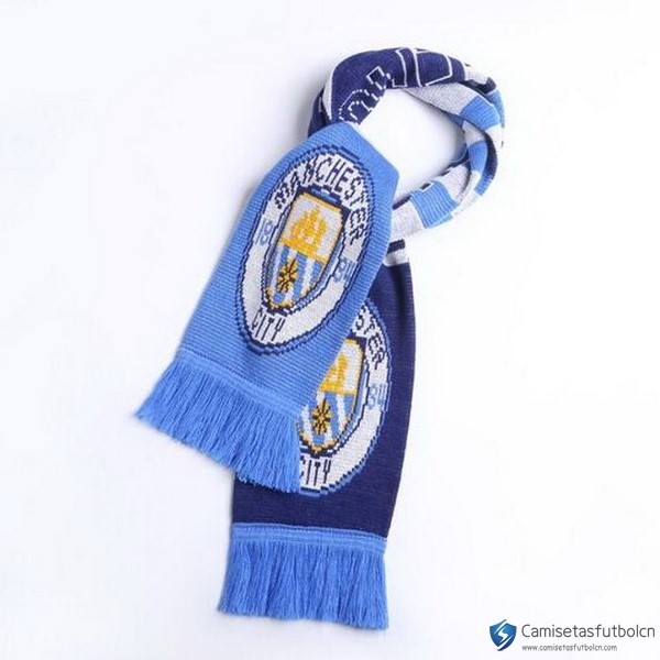 Bufanda Manchester City Tejidas Azul